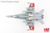 Bild von F/A-18C Hornet Swiss Air Force  J-5014 Payerne Air Show 2014. Hobby Master Modell im Massstab 1:72, HA3572.